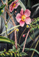 Original art for sale at UGallery.com | Garden Layers by Jinny Tomozy | $1,200 | watercolor painting | 20' h x 14' w | thumbnail 1
