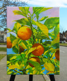 Original art for sale at UGallery.com | Joy in the Ordinary by Jo Galang | $575 | oil painting | 14' h x 11' w | thumbnail 3