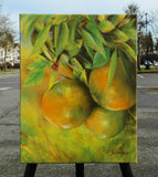 Original art for sale at UGallery.com | Nature's Bounty by Jo Galang | $575 | oil painting | 14' h x 11' w | thumbnail 3