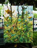 Original art for sale at UGallery.com | Tapestry by Jo Galang | $575 | oil painting | 14' h x 11' w | thumbnail 3