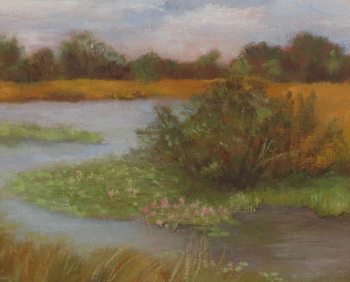 A View from the Makoro by Joanie Ford |  Closeup View of Artwork 