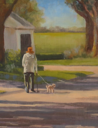 Almost Home by Joanie Ford |   Closeup View of Artwork 