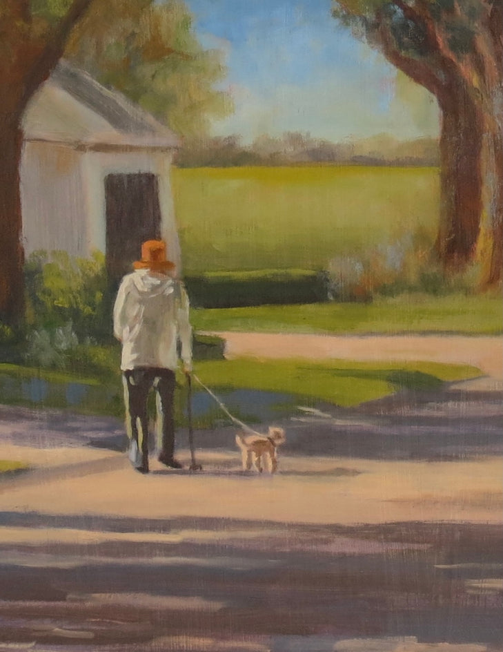 Almost Home by Joanie Ford |  Closeup View of Artwork 