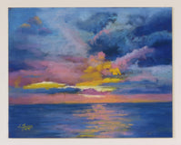 Original art for sale at UGallery.com | Palette of Reflection by Joanie Ford | $225 | pastel artwork | 8' h x 10' w | thumbnail 3