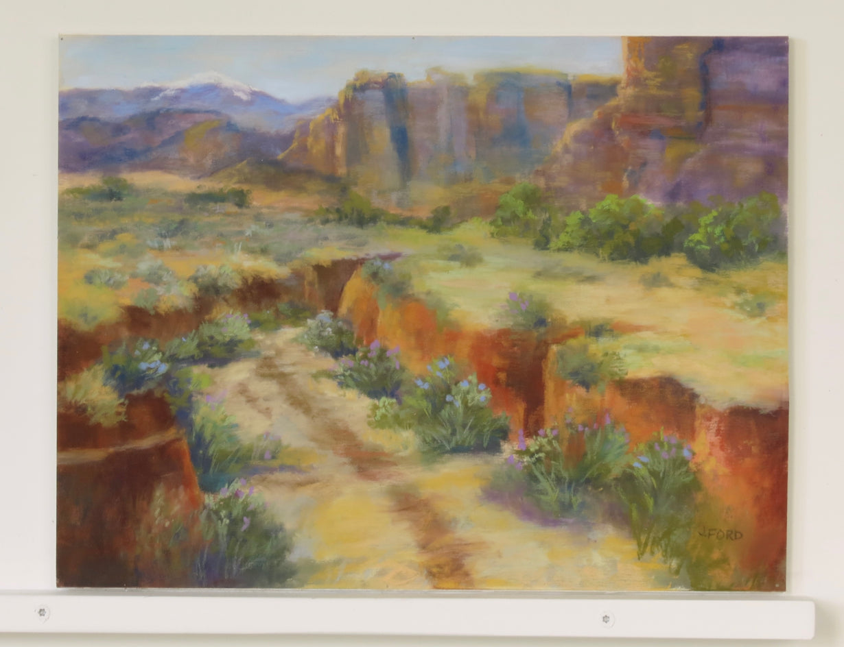 Waiting for Rain by Joanie Ford |  Context View of Artwork 