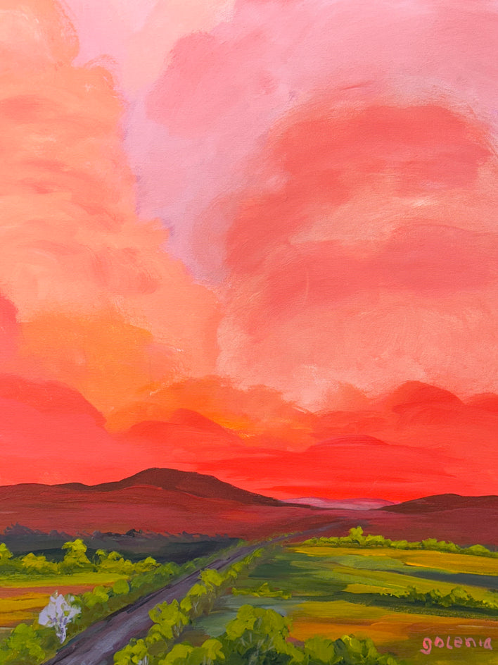 Aussie Love by JoAnn Golenia |  Closeup View of Artwork 