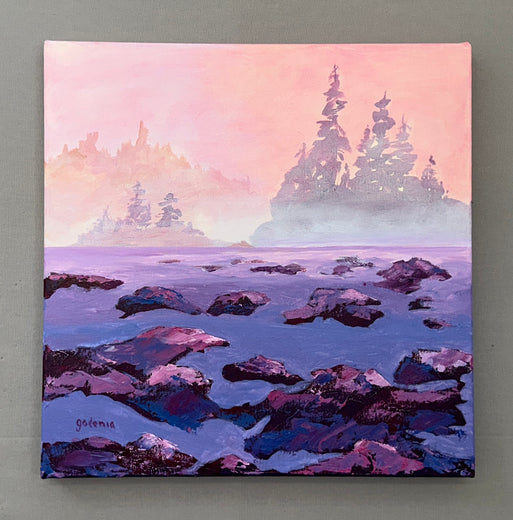 Bay Fog by JoAnn Golenia |  Context View of Artwork 