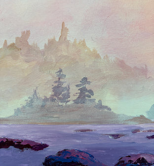 Bay Fog by JoAnn Golenia |   Closeup View of Artwork 
