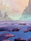 Original art for sale at UGallery.com | Bay Fog by JoAnn Golenia | $950 | acrylic painting | 20' h x 20' w | thumbnail 4