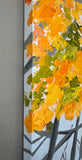 Original art for sale at UGallery.com | Beech Trees and Friend by JoAnn Golenia | $1,125 | acrylic painting | 18' h x 30' w | thumbnail 2