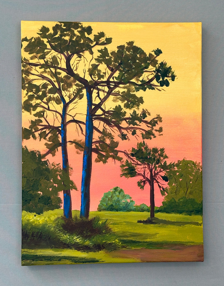 Comes the Night by JoAnn Golenia |  Context View of Artwork 