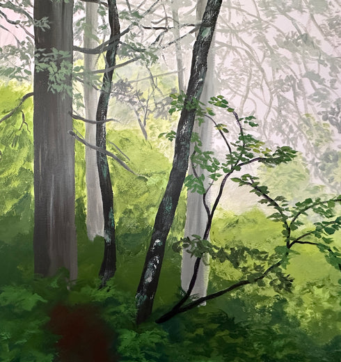 Earth Life by JoAnn Golenia |   Closeup View of Artwork 