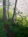 Original art for sale at UGallery.com | Earth Life by JoAnn Golenia | $2,775 | acrylic painting | 40' h x 30' w | thumbnail 1