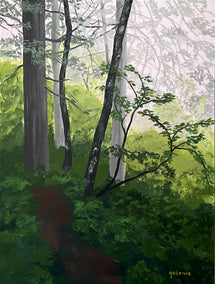 acrylic painting by JoAnn Golenia titled Earth Life