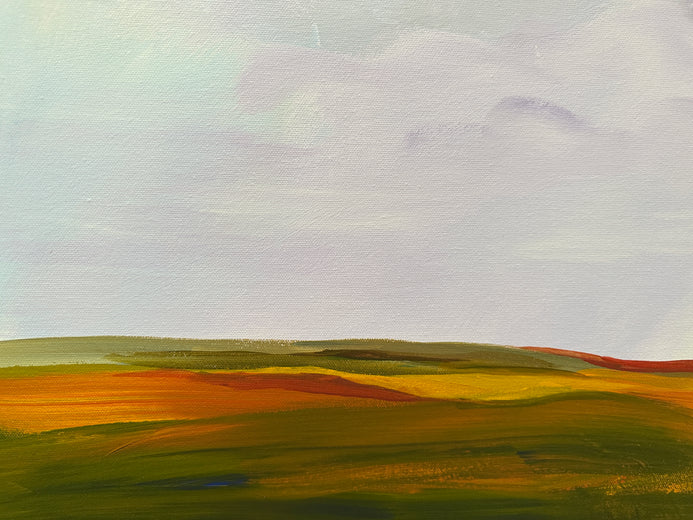 Gathering by JoAnn Golenia |   Closeup View of Artwork 