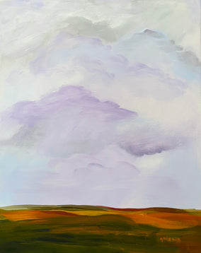 Original art for sale at UGallery.com | Gathering by JoAnn Golenia | $1,250 | acrylic painting | 30' h x 24' w