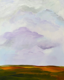 acrylic painting by JoAnn Golenia titled Gathering