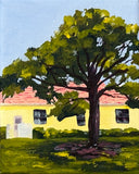 Original art for sale at UGallery.com | Guardian by JoAnn Golenia | $300 | acrylic painting | 10' h x 8' w | thumbnail 1