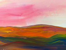 Original art for sale at UGallery.com | High Desert Morning by JoAnn Golenia | $1,250 | acrylic painting | 30' h x 24' w | thumbnail 4