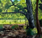 Original art for sale at UGallery.com | In the Rough by JoAnn Golenia | $1,625 | acrylic painting | 30' h x 24' w | thumbnail 4