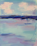 Original art for sale at UGallery.com | Lake Champlain Sailing by JoAnn Golenia | $1,250 | acrylic painting | 30' h x 24' w | thumbnail 1