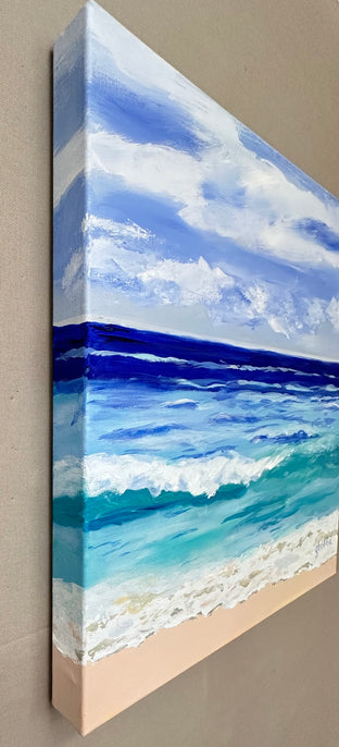 Respite by JoAnn Golenia |  Side View of Artwork 