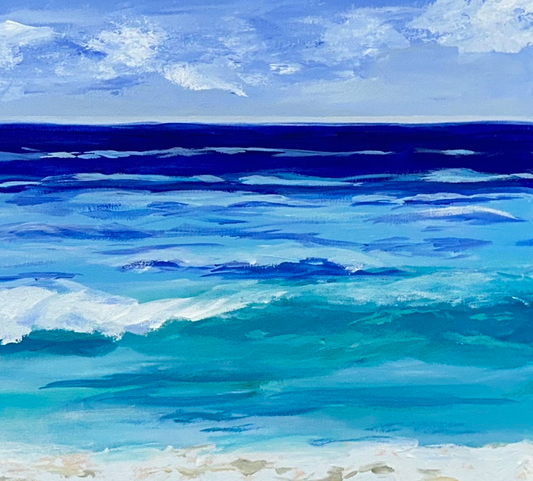 Respite by JoAnn Golenia |  Closeup View of Artwork 