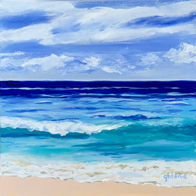 acrylic painting by JoAnn Golenia titled Respite
