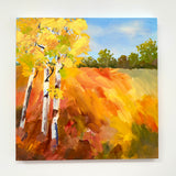Original art for sale at UGallery.com | Up and Over by JoAnn Golenia | $950 | acrylic painting | 20' h x 20' w | thumbnail 3