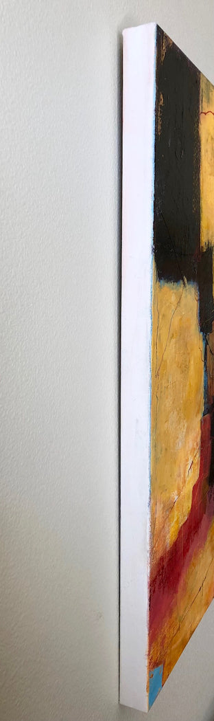A Walk Among the Boulders by Jodi Dann |  Side View of Artwork 