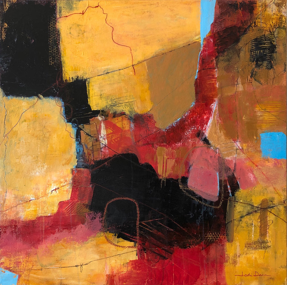 A Walk Among the Boulders by Jodi Dann |  Artwork Main Image 