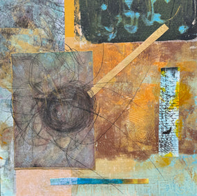 mixed media artwork by Jodi Dann titled Big Day