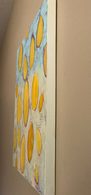 Lemon Drops by Jodi Dann |  Side View of Artwork 