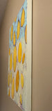 Original art for sale at UGallery.com | Lemon Drops by Jodi Dann | $1,125 | mixed media artwork | 30' h x 24' w | thumbnail 2