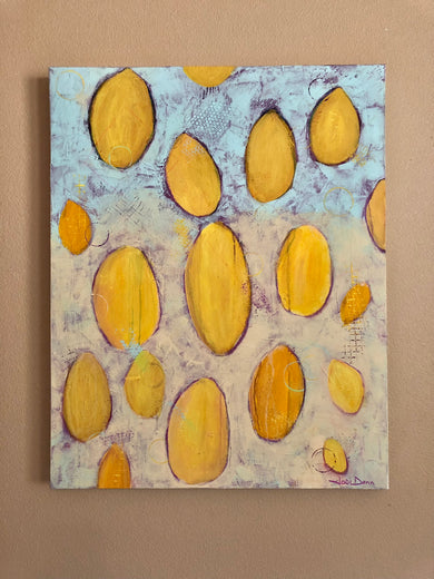 Lemon Drops by Jodi Dann |  Context View of Artwork 