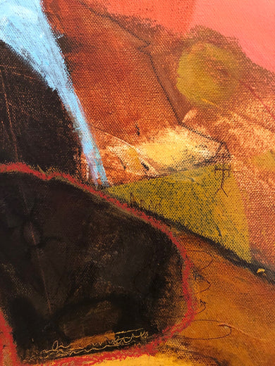 Spelunking by Jodi Dann |   Closeup View of Artwork 