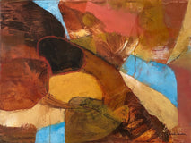 Original art for sale at UGallery.com | Spelunking by Jodi Dann | $725 | mixed media artwork | 18' h x 24' w | thumbnail 1
