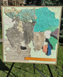 Original art for sale at UGallery.com | Conversation 3 by Joey Korom | $850 | mixed media artwork | 20' h x 20' w | thumbnail 3