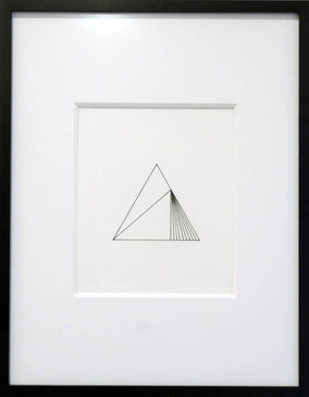 Original art for sale at UGallery.com | Drawing No. 33, 2024 (Flamingo Collection) by John Diehl | $775 | ink artwork | 14' h x 11' w