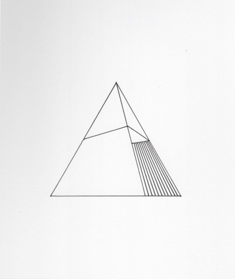 Drawing No. 4, 2024 (Starlight Collection) by John Diehl |  Closeup View of Artwork 