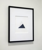 Original art for sale at UGallery.com | Drawing No. 14, 2024 (Flamingo Collection) by John Diehl | $775 | mixed media artwork | 14' h x 11' w | thumbnail 2