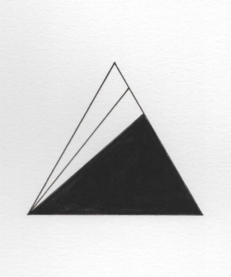 Drawing No. 14, 2024 (Flamingo Collection) by John Diehl |  Closeup View of Artwork 