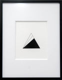 Original art for sale at UGallery.com | Drawing No. 14, 2024 (Flamingo Collection) by John Diehl | $775 | mixed media artwork | 14' h x 11' w | thumbnail 1