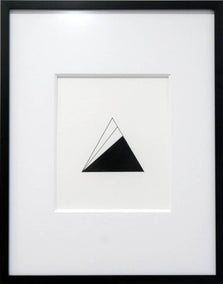 mixed media artwork by John Diehl titled Drawing No. 14, 2024 (Flamingo Collection)