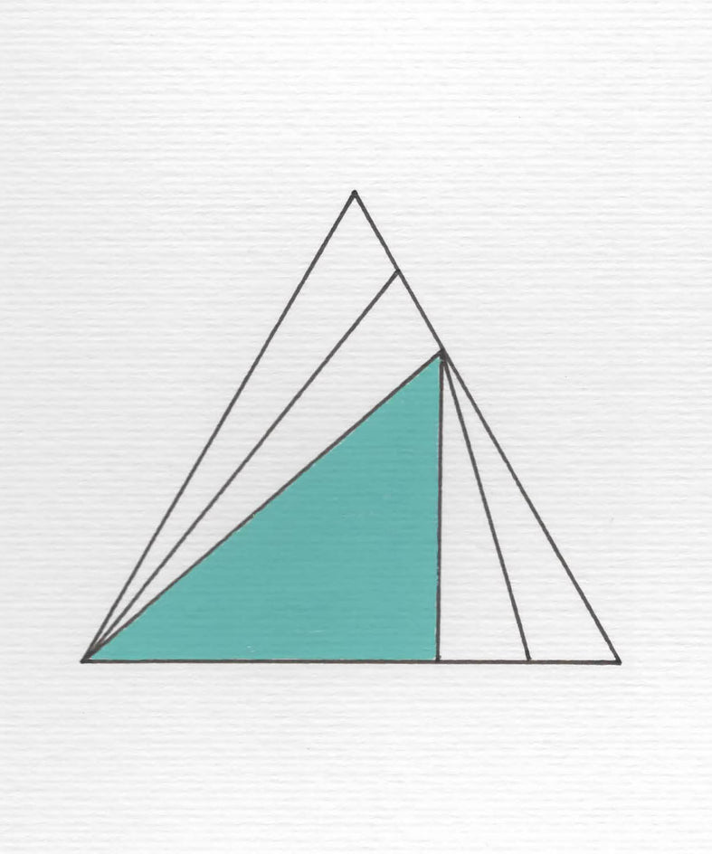 Drawing No. 19, 2024 (Flamingo Collection) by John Diehl |  Closeup View of Artwork 