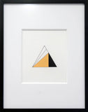 Original art for sale at UGallery.com | Drawing No. 23, 2024 (Flamingo Collection) by John Diehl | $775 | mixed media artwork | 14' h x 11' w | thumbnail 1