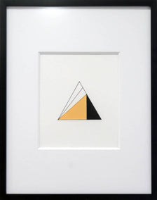 mixed media artwork by John Diehl titled Drawing No. 23, 2024 (Flamingo Collection)