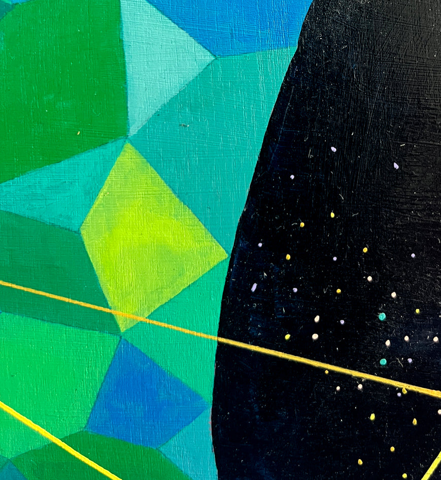 Channel by John Gardner |  Closeup View of Artwork 