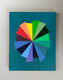 Original art for sale at UGallery.com | Pinwheel (2) by John Gardner | $850 | acrylic painting | 20' h x 16' w | thumbnail 3