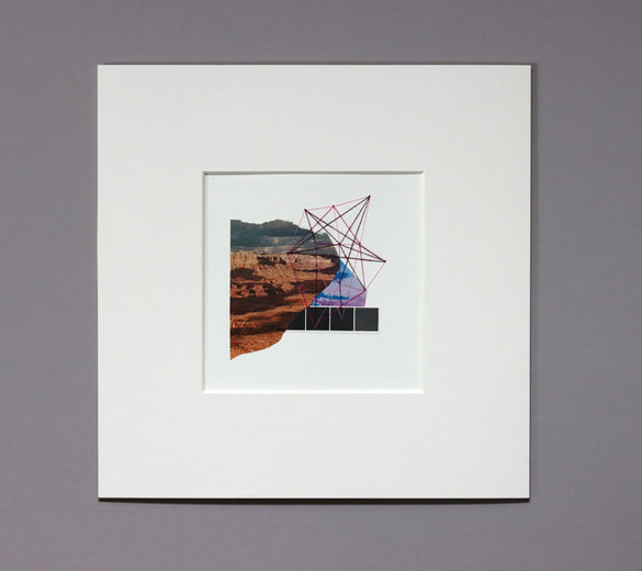 Canyon by John Gardner |  Side View of Artwork 